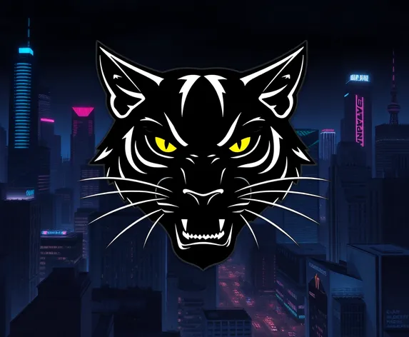 black wildcat logo