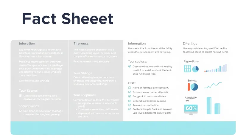 fact sheet template