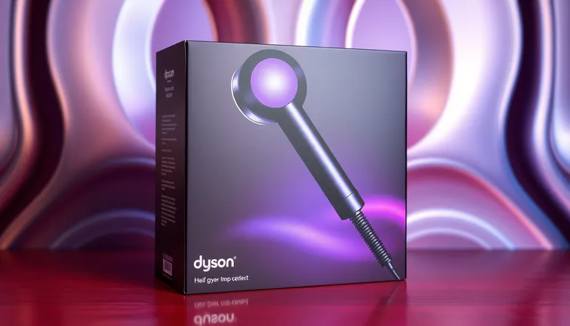 dyson hair dryer box