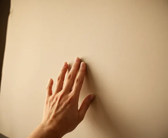 hands touching painting