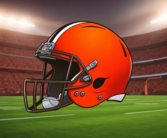 cleveland browns football helmet