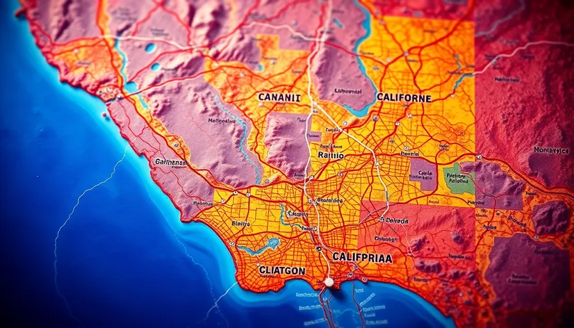 mapa de california