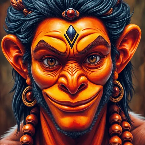 hanuman face