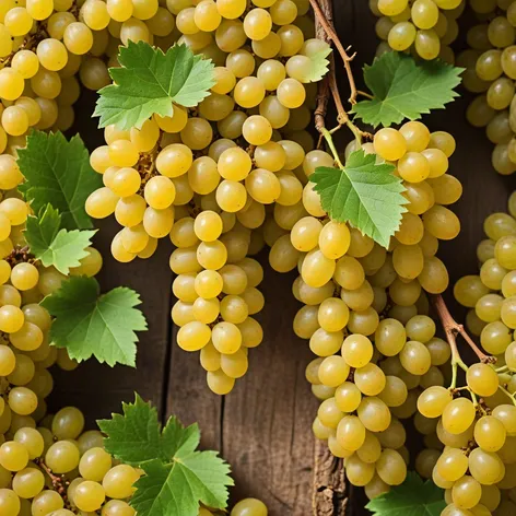 yellow grapes