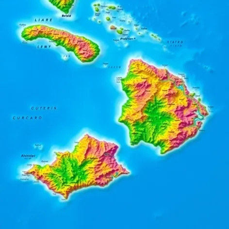 curacao west indies map