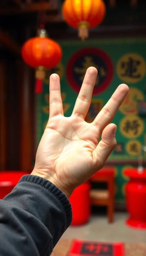 korean hand gesture for