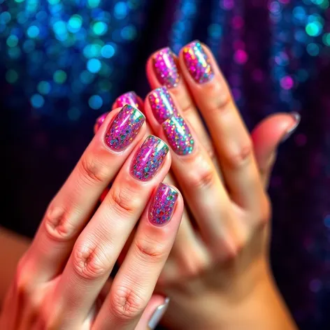 sparkle nail paint