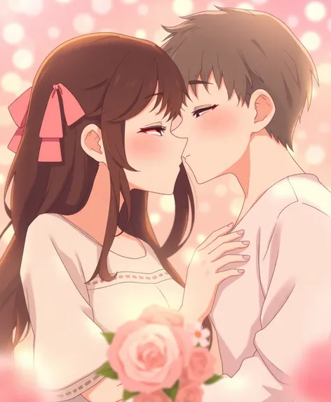 anime kisses