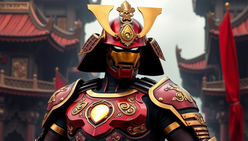 iron man samurai armor