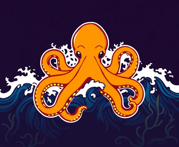 orange octopus logo