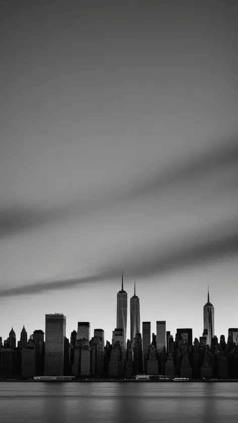 new york skyline silhouette