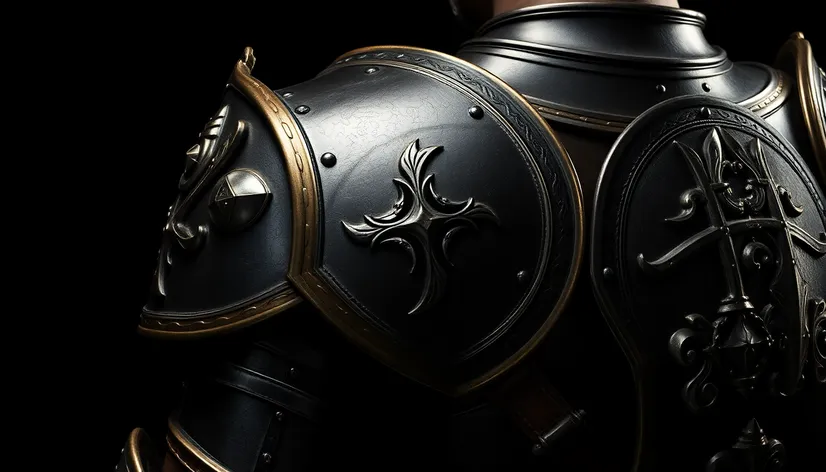 knight shoulder armour