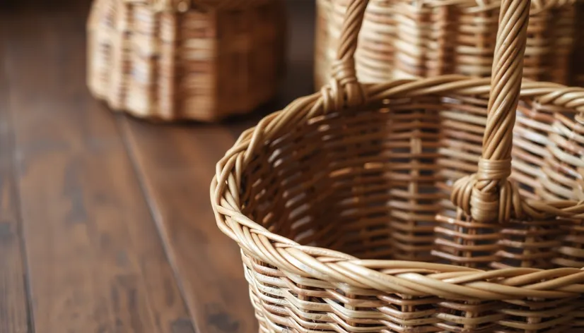 basket with handle