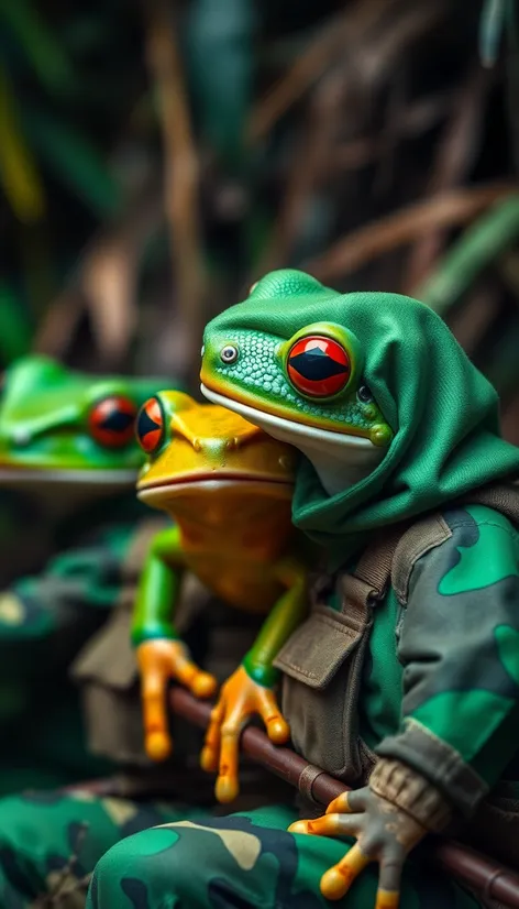 military frogs