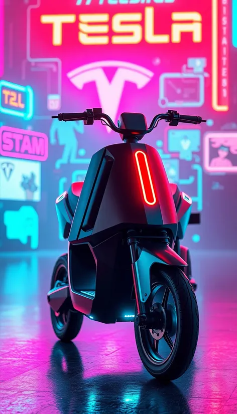 tesla cyber scooter