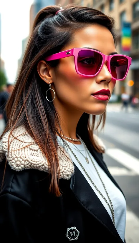 pink oakley sunglasses