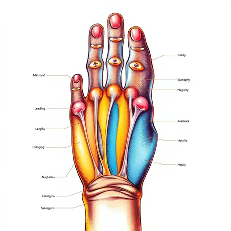 hand reflexology chart