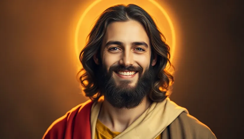 jesus smiling images