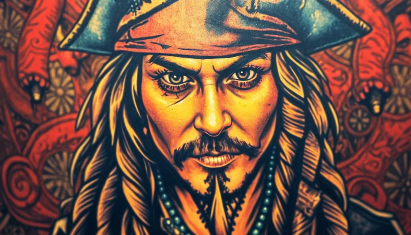 tattoo captain jack sparrow