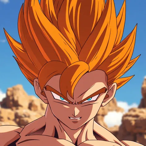 goku hair