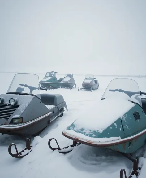 vintage snowmobiles for sale