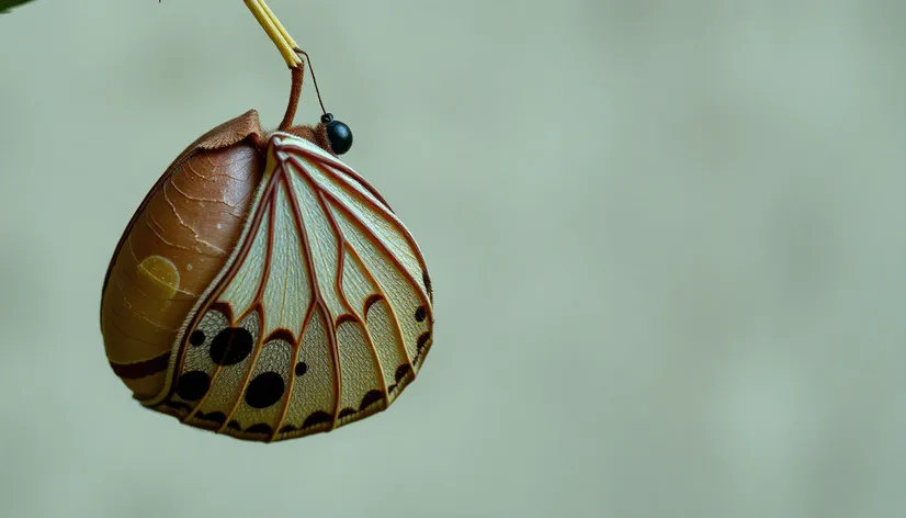 butterfly chrysalis