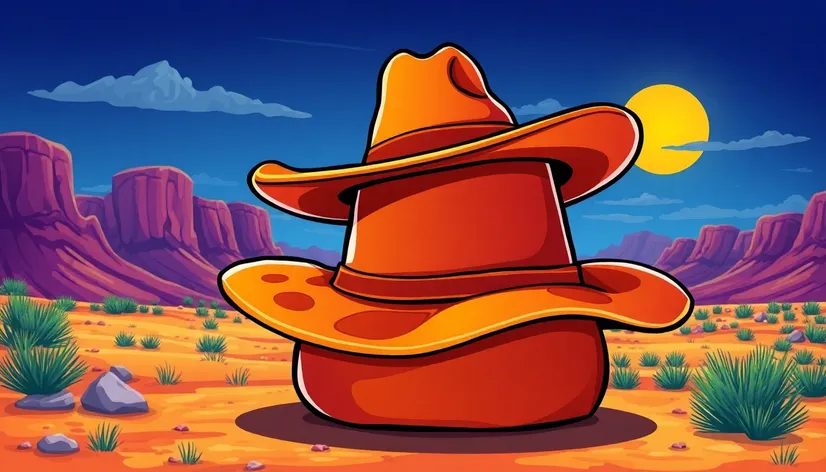 cowboy hat cartoon