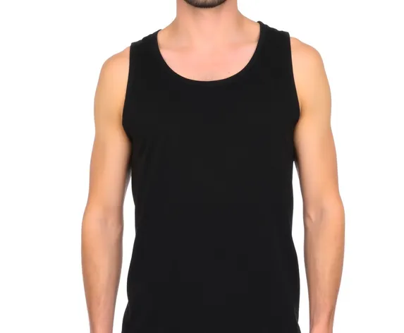 tank top mens black