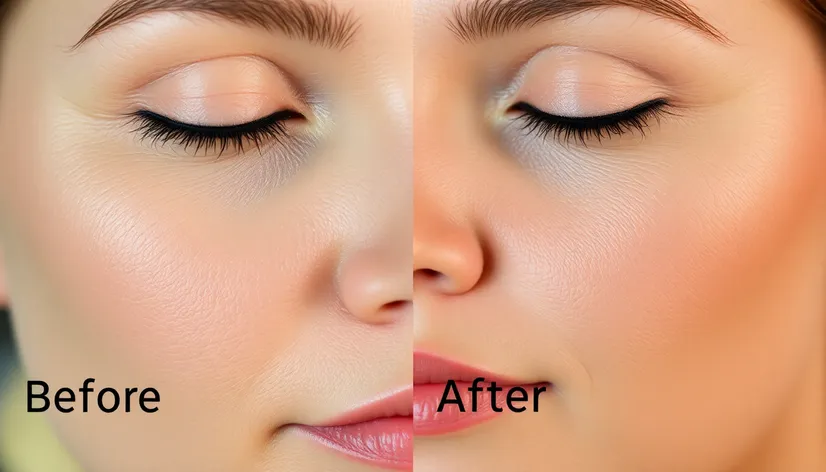 chemical peel before after