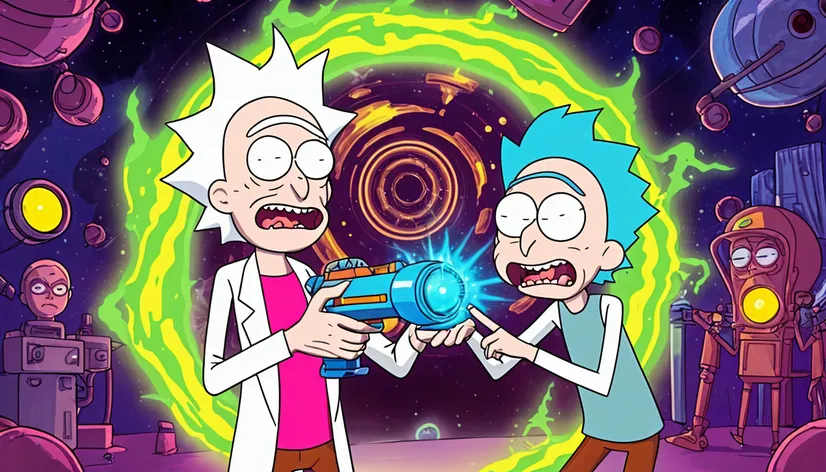 rick and morty coloring