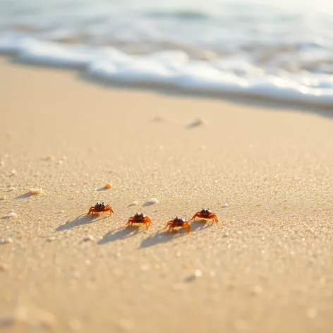 baby crabs