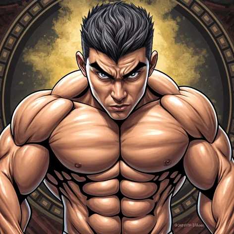 korean bodybuilder