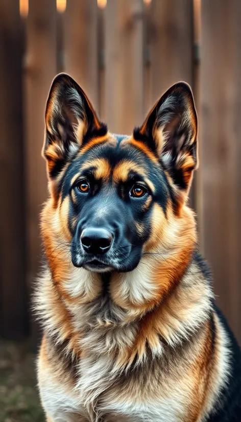 sable german shepherd dog