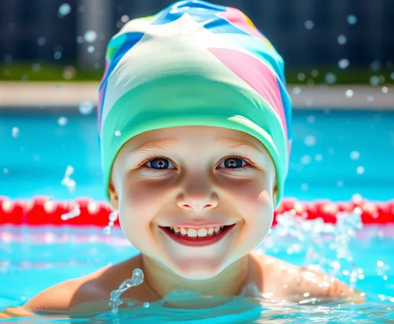 childs swimming cap