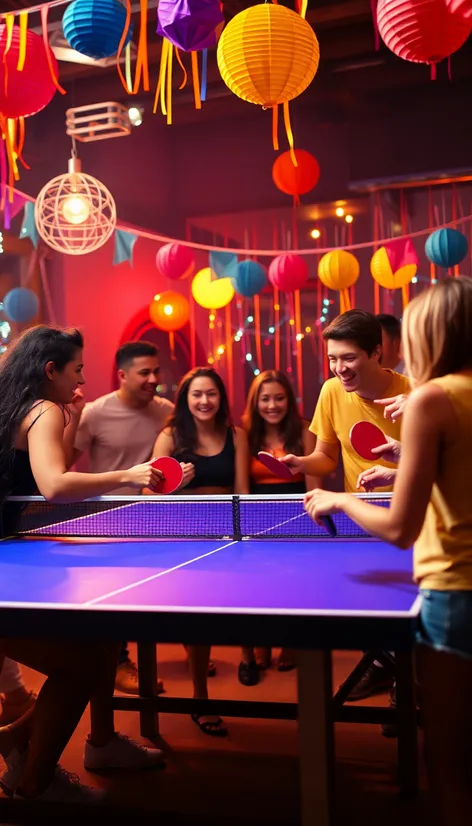 ping pong friends party