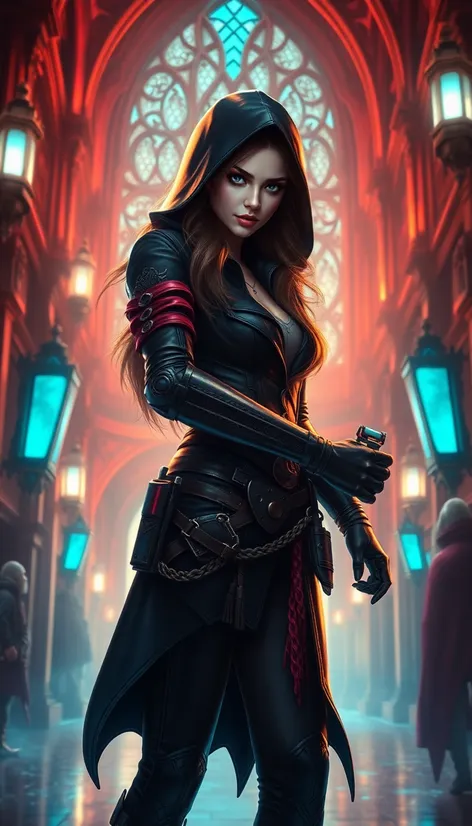 female rogue trader 40k