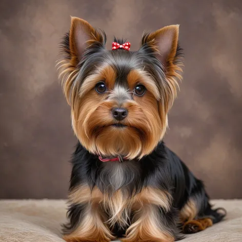 long haired yorkie