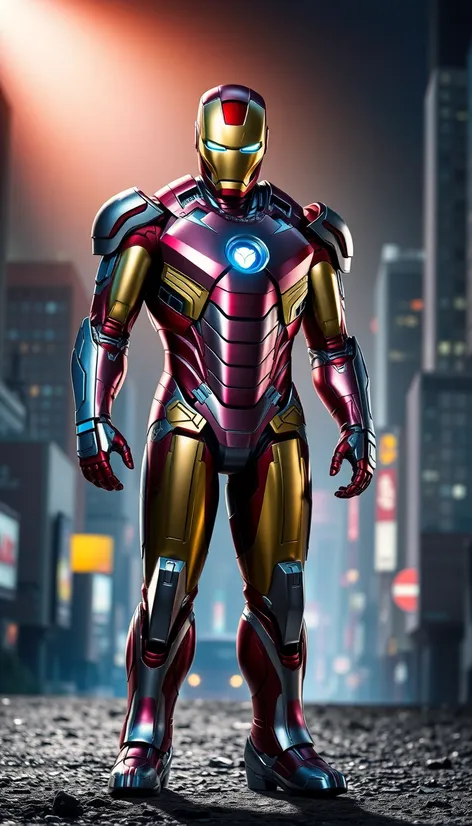 iron man standing