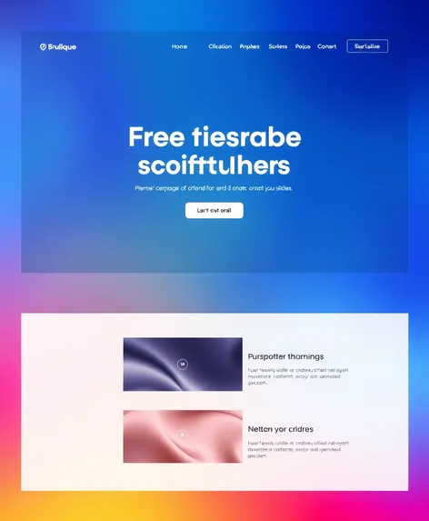 free scrolling sliders for