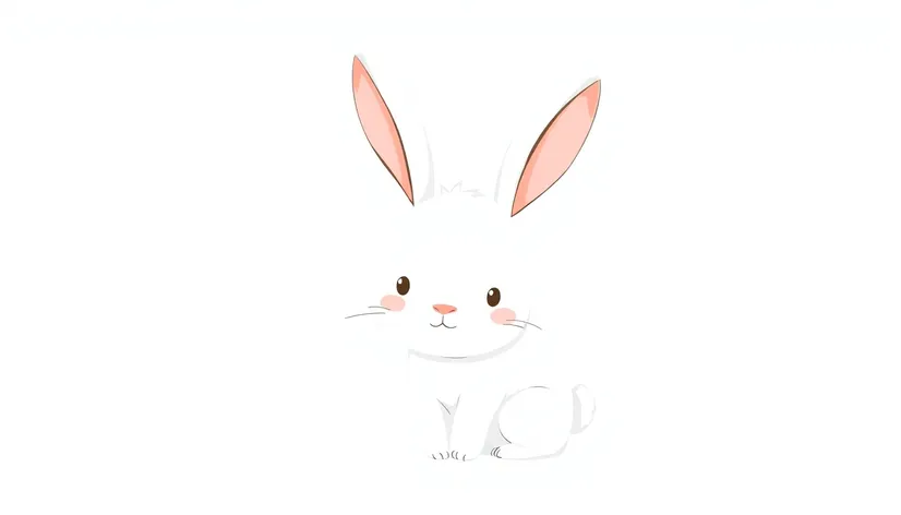 cute buny drawing