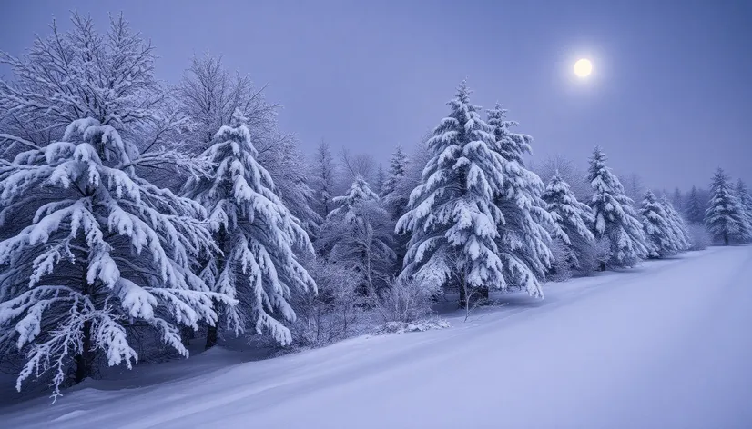 wintertime scene