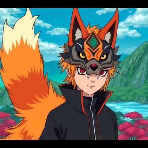 naruto 9 tailed fox