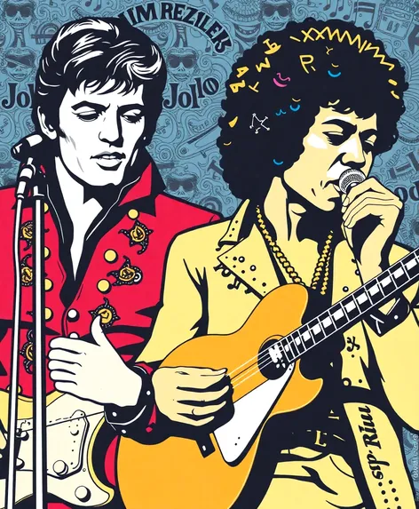 elvis jimi hendrix