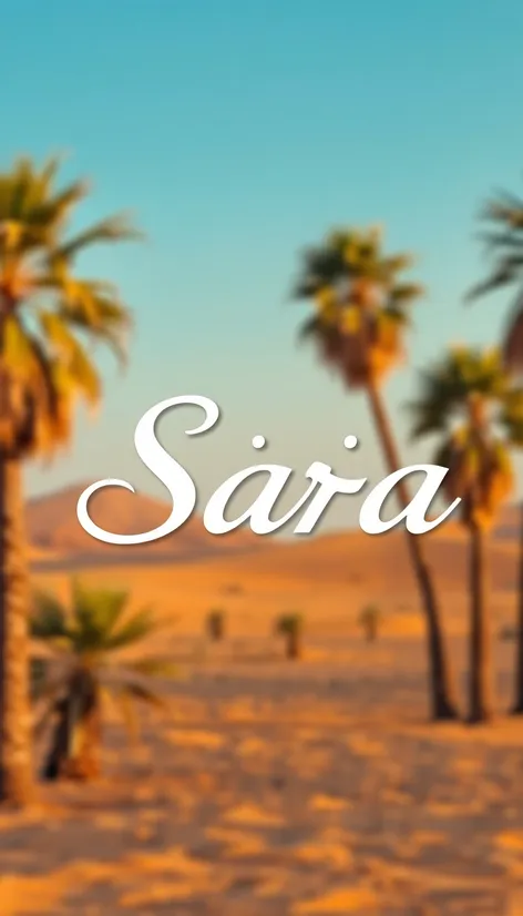 my name is sara