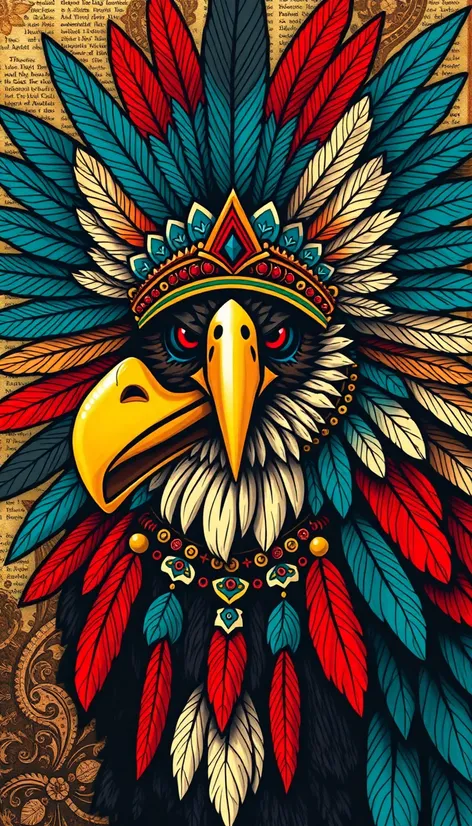 aztec eagle warrior tattoo