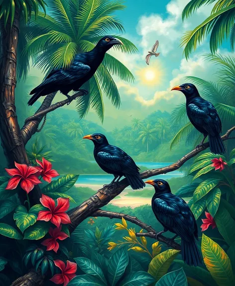 black birds in florida