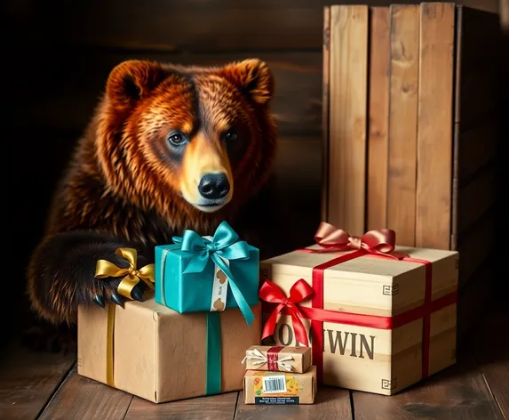 grizzly bear box gift