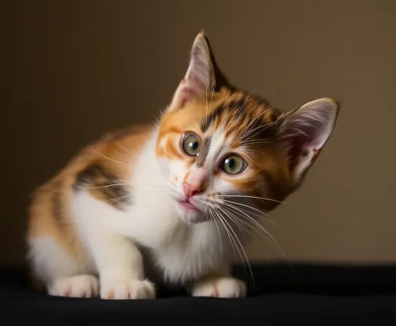 dark calico kitten