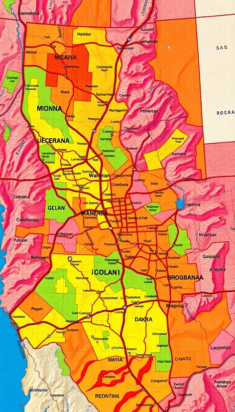 map of montana cities