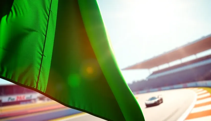 green race flag gif